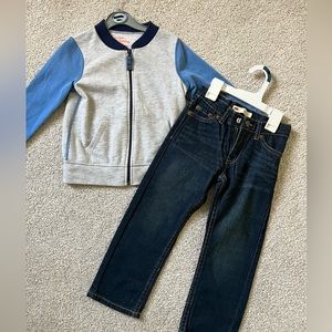 toddler Levi’s Jeans set